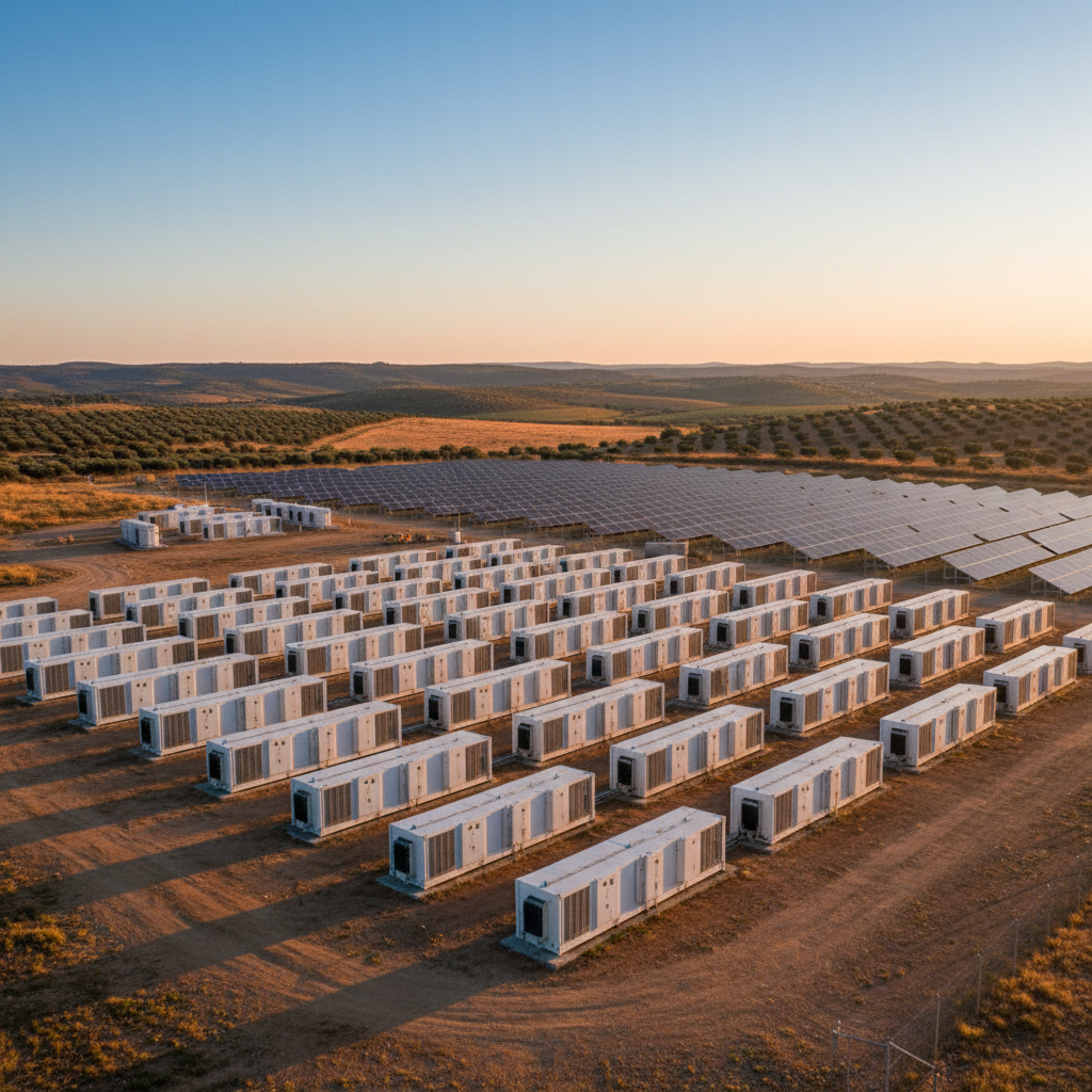 Cáceres revoluciona el almacenamiento energético solar en España