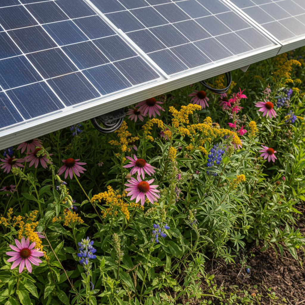 Imagen detalle — España lidera en energía solar sostenible y biodiversidad