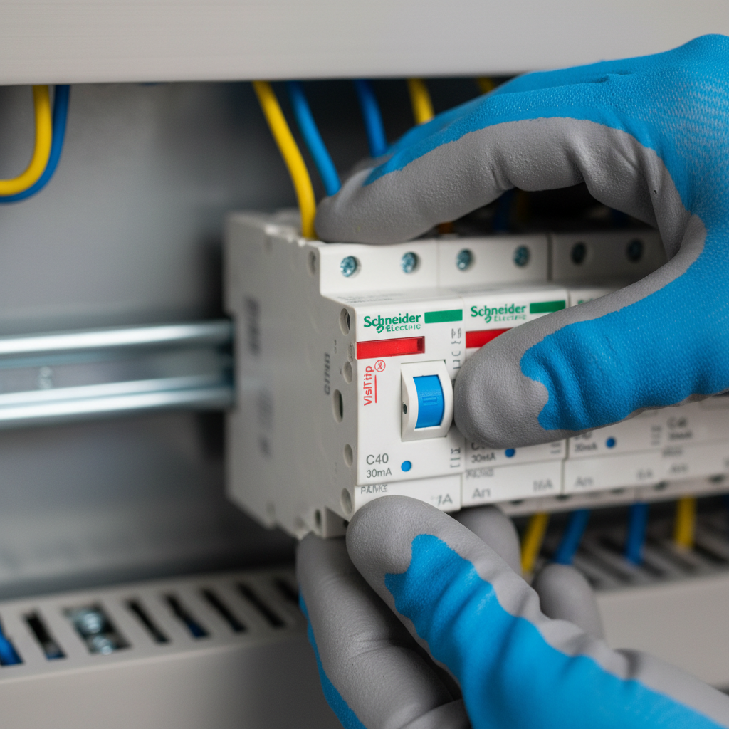 Imagen detalle — Nuevos RCBO de Schneider: Más seguridad en tu cuadro solar