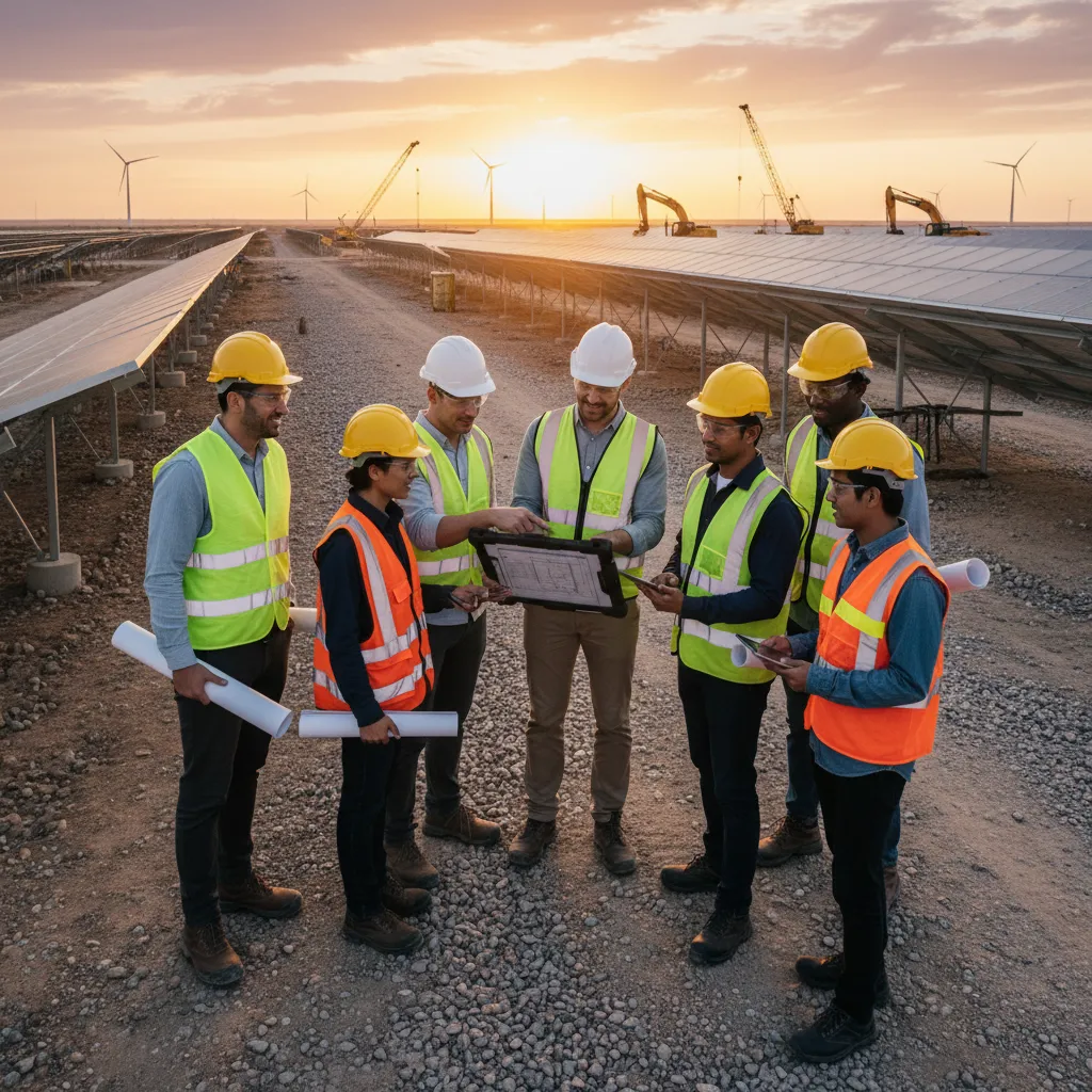 Imagen contexto — PVH: 44% menos tiempo en instalación solar con trackers pre-ensamblados